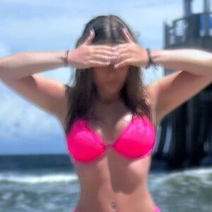 Swims Pink Bikini Classic triangle top